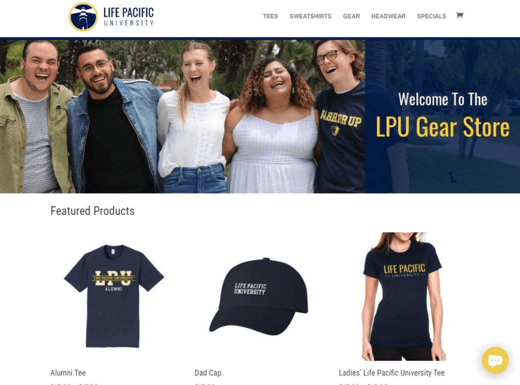 custom college gear - LPU Gear Store