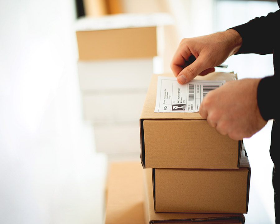 Items being shipped after order from custom online webstore