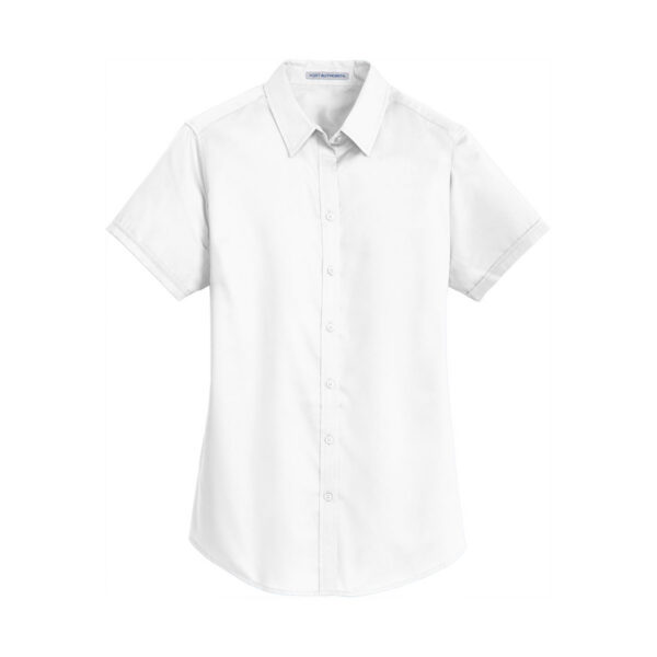 Port Authority Womens Short Sleeve SuperPro Twill Shirt