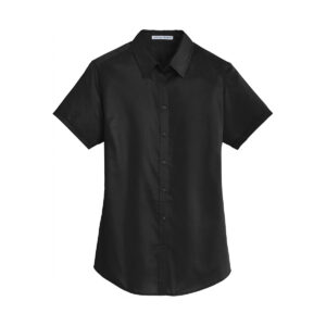 Port Authority Womens Short Sleeve SuperPro Twill Shirt