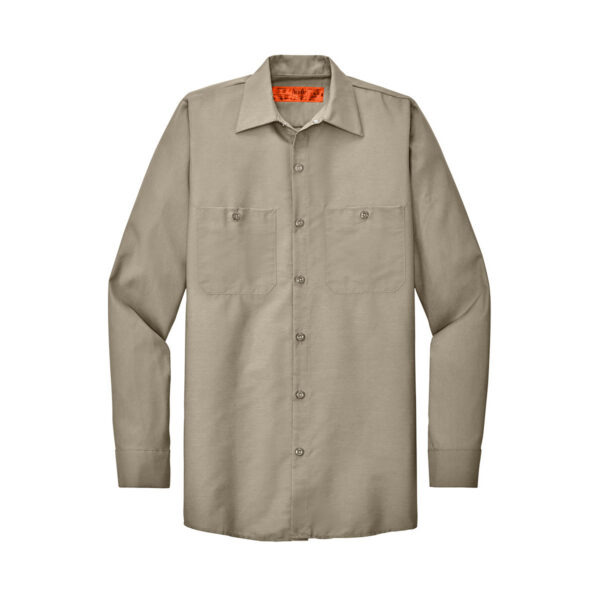 Red Kap Long Sleeve Industrial Work Shirt