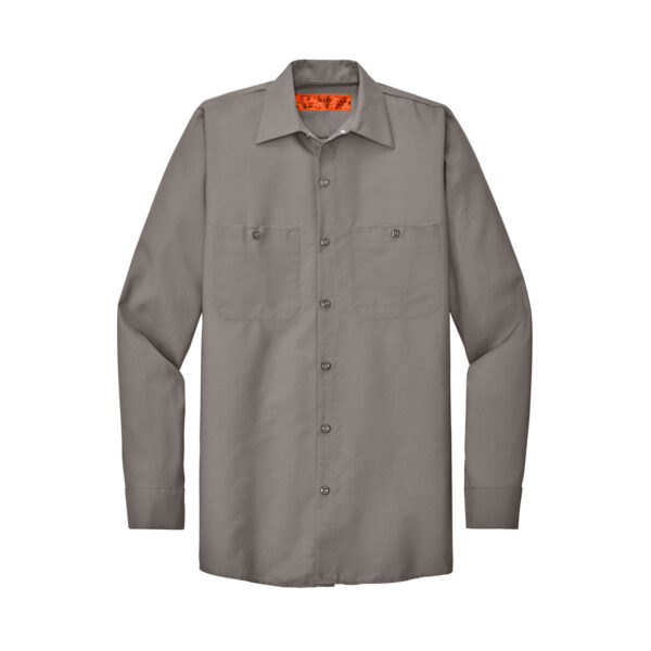 Red Kap Long Sleeve Industrial Work Shirt