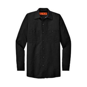 Red Kap Long Sleeve Industrial Work Shirt