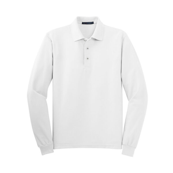 Port Authority Silk Touch Long Sleeve Polo
