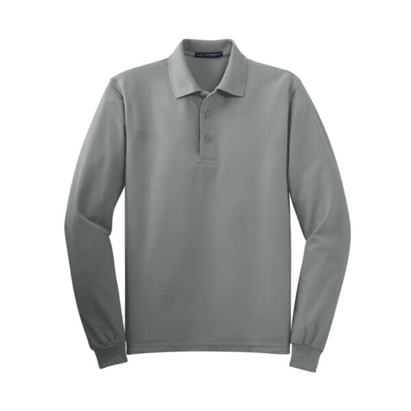 Port Authority Silk Touch Long Sleeve Polo
