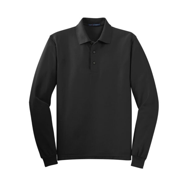 Port Authority Silk Touch Long Sleeve Polo