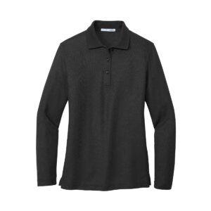 Port Authority Womens Silk Touch Long Sleeve Polo